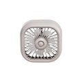 Mini USB Car Vent Fan – 3-Speed Quiet Cooler with LED Light