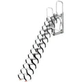Ladder Invisible Folding Multifunctional Home Indoor Furniture Outdoor Telescopic Stairs Aluminum Alloy Thickened Ladders Oasis Select Vertical-2.5-2.75m