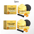 Turmeric Vitamin C Facial Mask Deep Cleansing Hydrating Exfoliating Pore Minimizing Nourishing Skin Care Mud Mask Oasis Select 2pcs