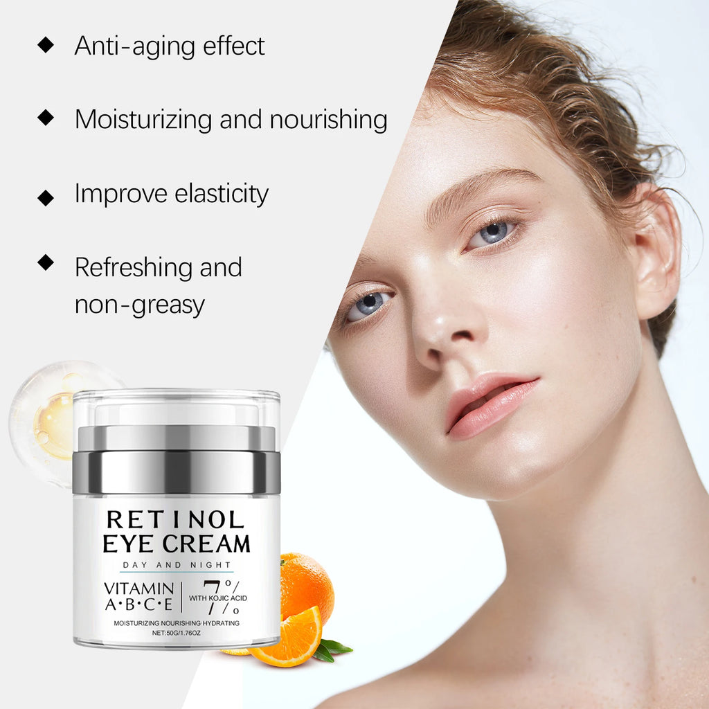 Retinol Firming Eye Cream – Dark Circles & Anti-Aging 50g Retinol Eye Cream Oasis Select