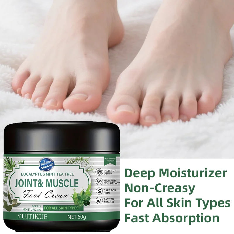 Eucalyptus Mint Tea Tree Foot Cream 60g | Deep Moisture