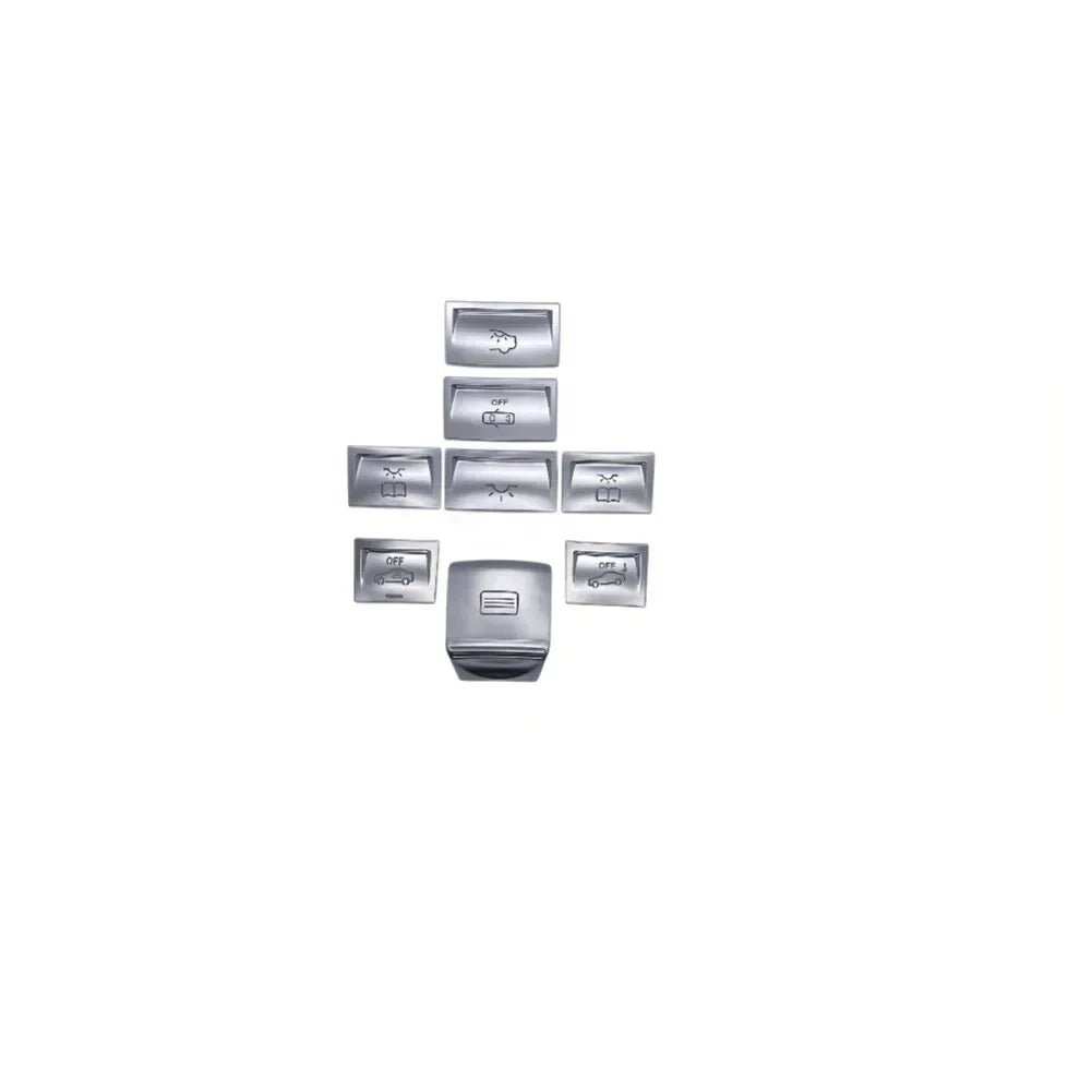 6/8pcs Roof Reading Lamp Button Patch For Mercedes For E Class 2009-2015 For Mercedes For C Class 2007-2014 For CLS 2013-2021 Oasis Select