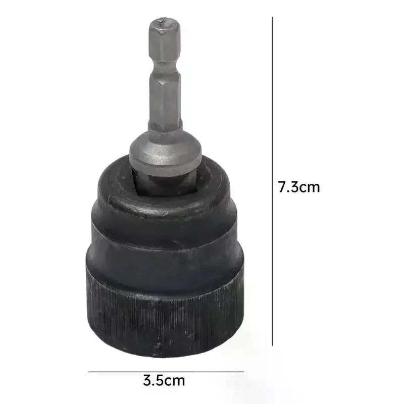 Scissor Jack Adapter Socket Universal Chrome Vanadium Steel Electric Impact Drill Ratchet Wrench Car Jack Lifting Tool Accessory Oasis Select
