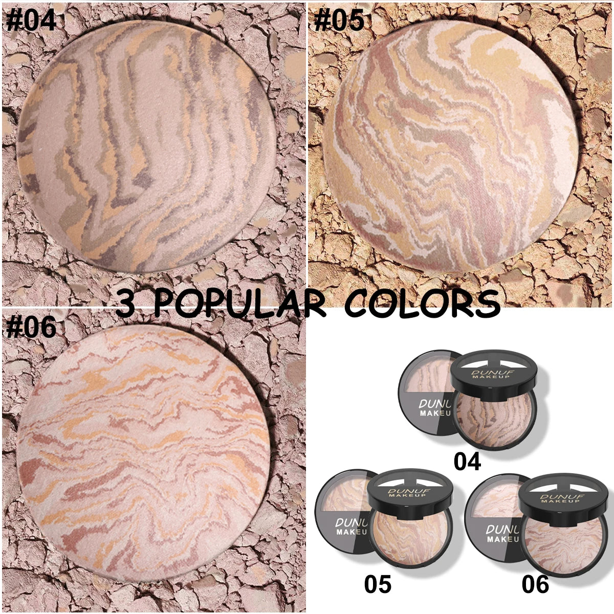 Contour Palette Nose Contour Matte Bronzer Waterproof Blendable Silky Long-Lasting Highly Pigmented Y2K Valentine's Day Gifts Oasis Select