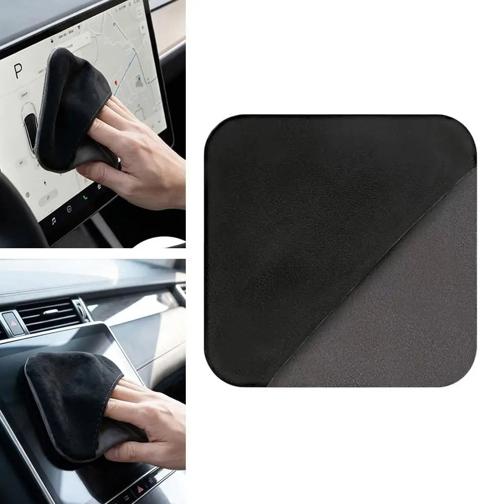 Double-Sided Microfiber Cleaning Cloth for Screens & Glass
