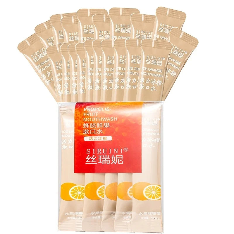 DR.DAVEY Ice Orange Disposable Mouthwash Pods – 20 Pack