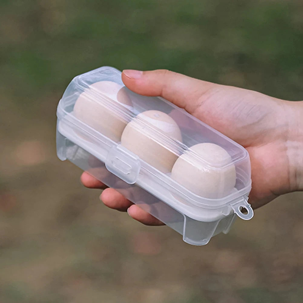 Shockproof Egg Storage Box 3/4/8 Grid | Camping & Kitchen