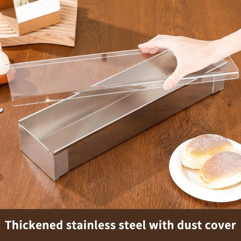 High Quality 40cm Thickened Stainless Steel Tiramisu Cake Mold Rectangular Square Fixed Mold Oasis Select