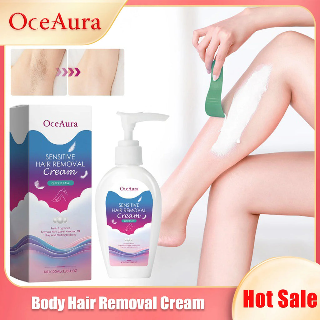 OceAura Hair Removal Cream & Growth Inhibitor 100ml