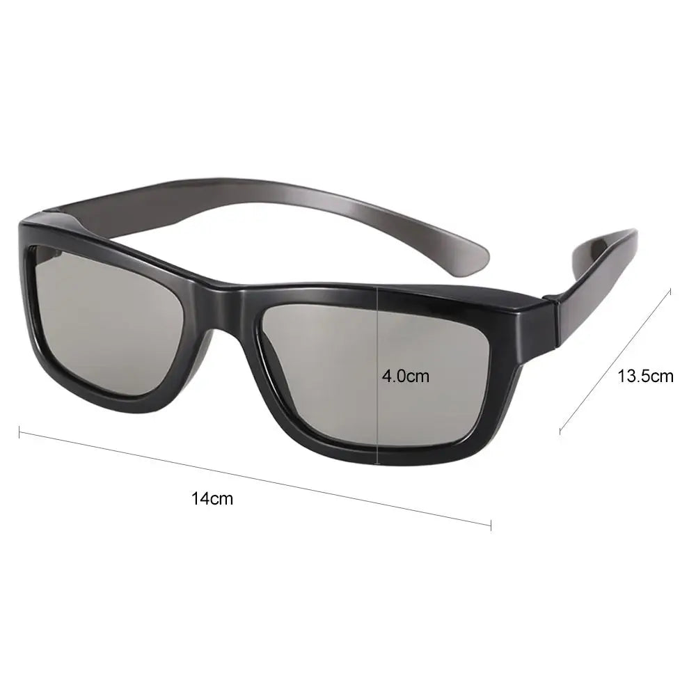 Circular Polarized TV Projector Film Home Theater Cinema Plastic Dimensional Anaglyph 3D Vision Movie Glasses 3D Glasses Oasis Select