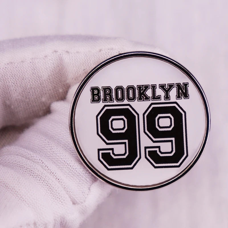 Brooklyn Nine-nine Television Show Pin 99 Design Badge Oasis Select