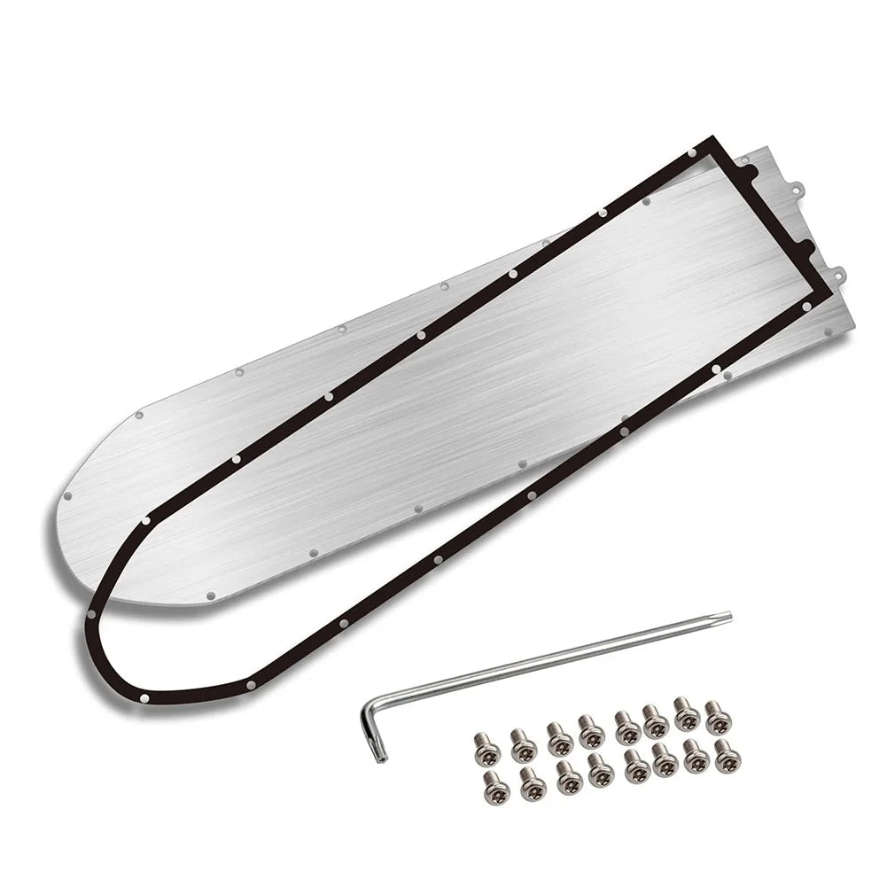 Electric Scooter Stainless Battery Bottom Cover With Waterproof Ring For Ninebot Max G30 Scooters 530x133mm Cycling Accessories Oasis Select B
