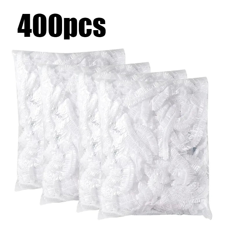 50/100pcs Transparent Fresh-Keeping Cover Food Storage Covers For Fruit Vegetables Reusable Cover Plastic Bowl Plate Seal Wrap Oasis Select 400pcs