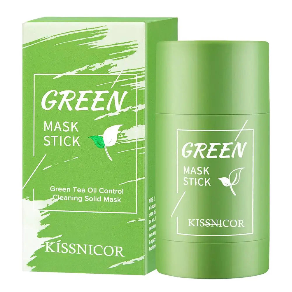 SAKSRAAR Green Tea Solid Face Mask 40g – Pore Cleansing Stick