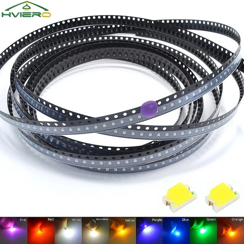 10PCS 0805 SMD LED Chips – 9 Colors, RoHS, 3.3V DIY PCB SMD LED Chips Oasis Select