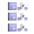 Lavender Matte Powder Oil Control Setting Powder Waterproof Smoothing Makeup Foundation Powder with Puff Loose Setting Powder Oasis Select 3Pcs 10g