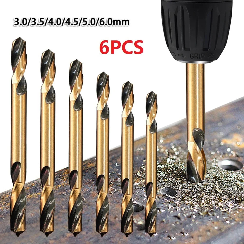 6-Piece HSS Double-Ended Auger Drill Bits Set – 3mm to 6mm HSS Drill Bit Set Oasis Select Default Title