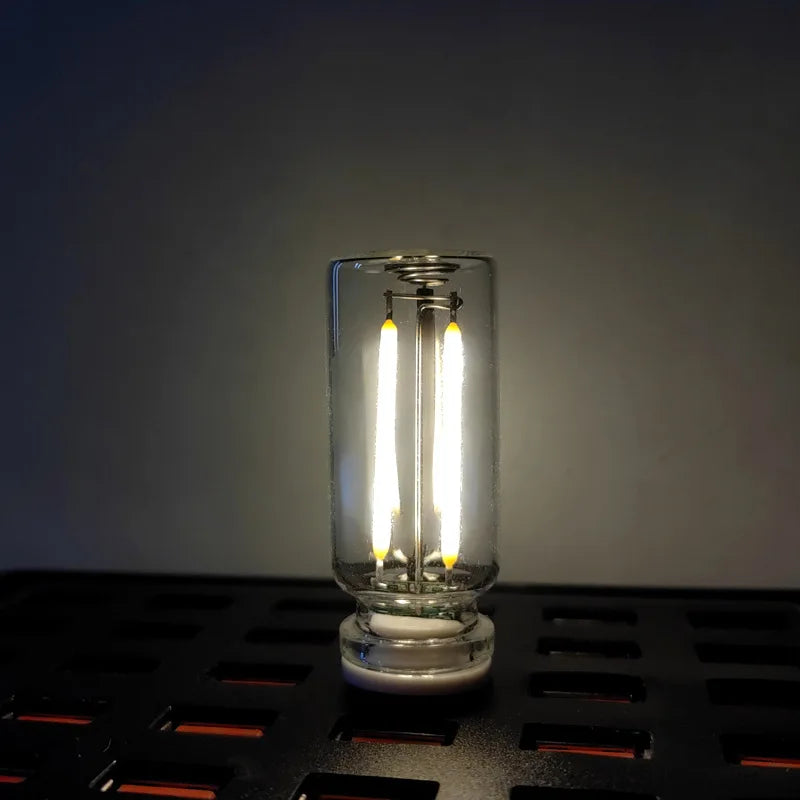 USB Touch Dimmable LED Filament Lamp – Car & Bedroom Mood Light