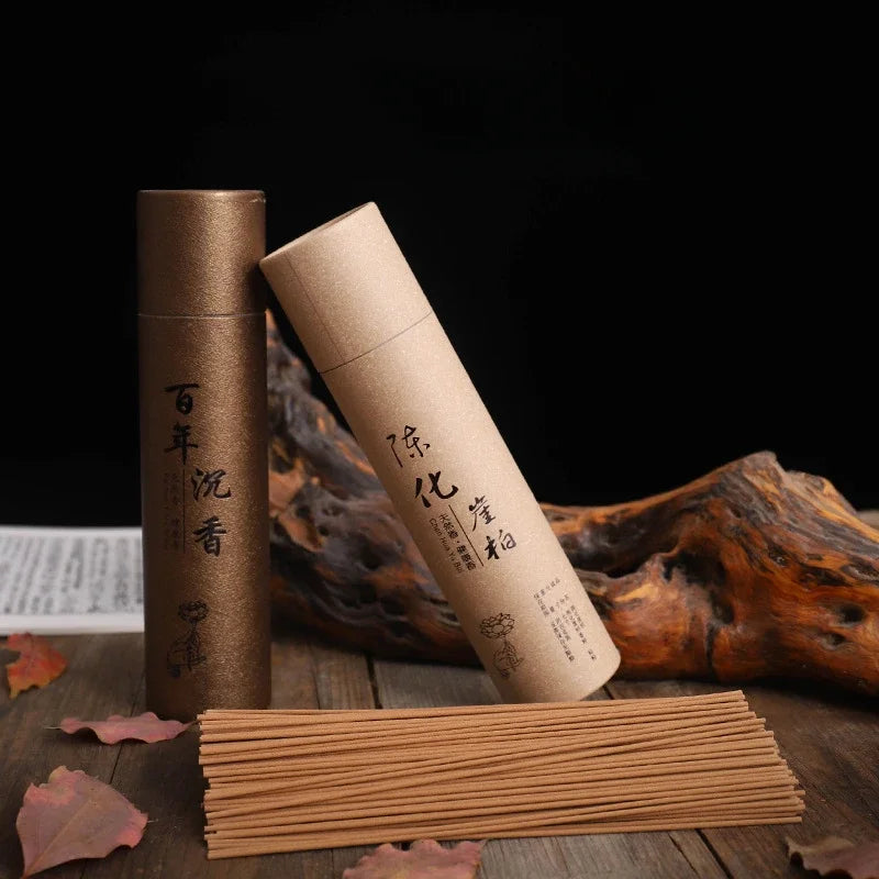 400pcs/tube, Natural agarwood incense sticks and incense sticks, suitable for meditation and long-lasting fragrance use Oasis Select