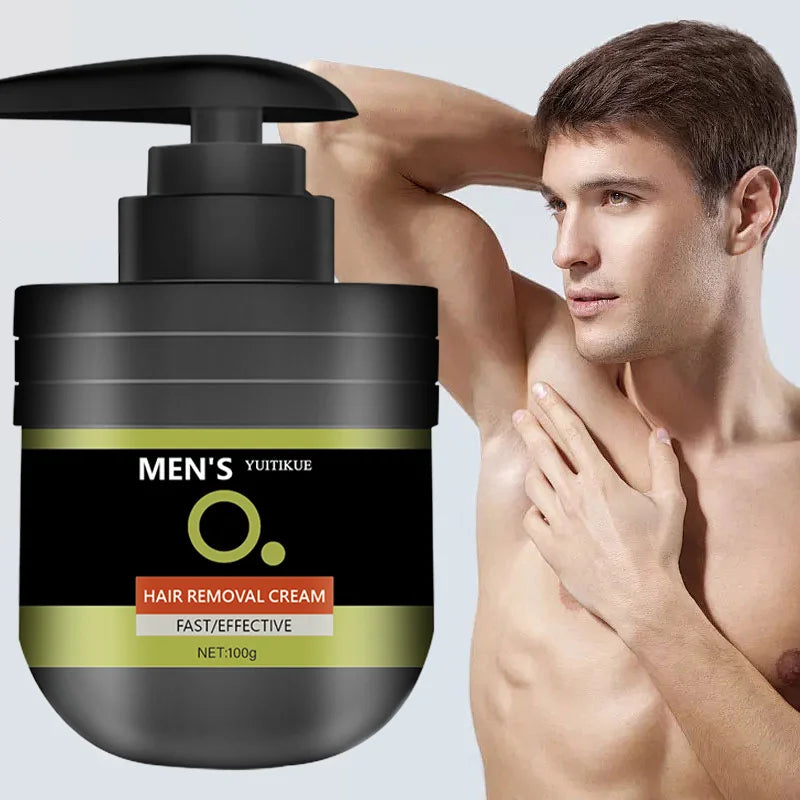 YUITIKUE Men's Hair Removal Cream 100g – Chest, Arms & Legs
