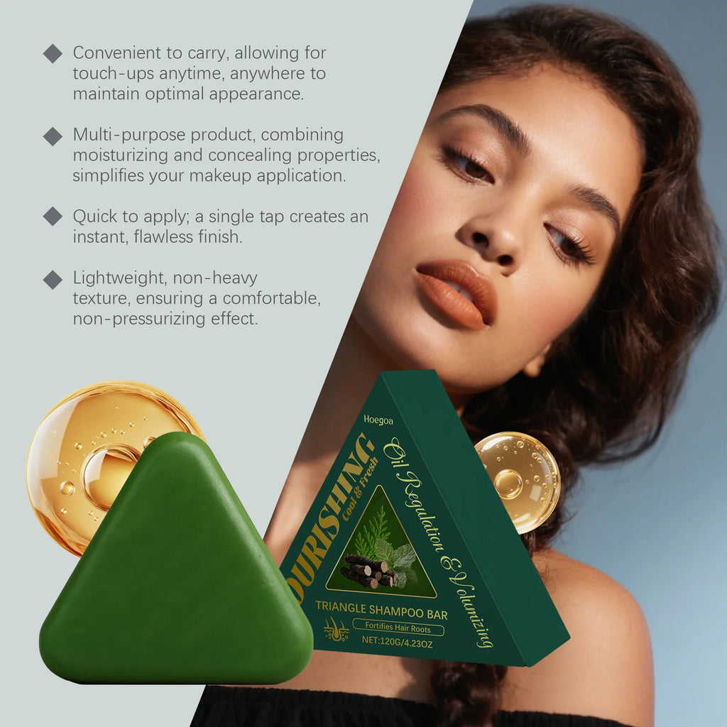 HOEGOA Anti-Hair Loss Shampoo Bar – Scalp & Volume 120g Solid Shampoo Bar Oasis Select