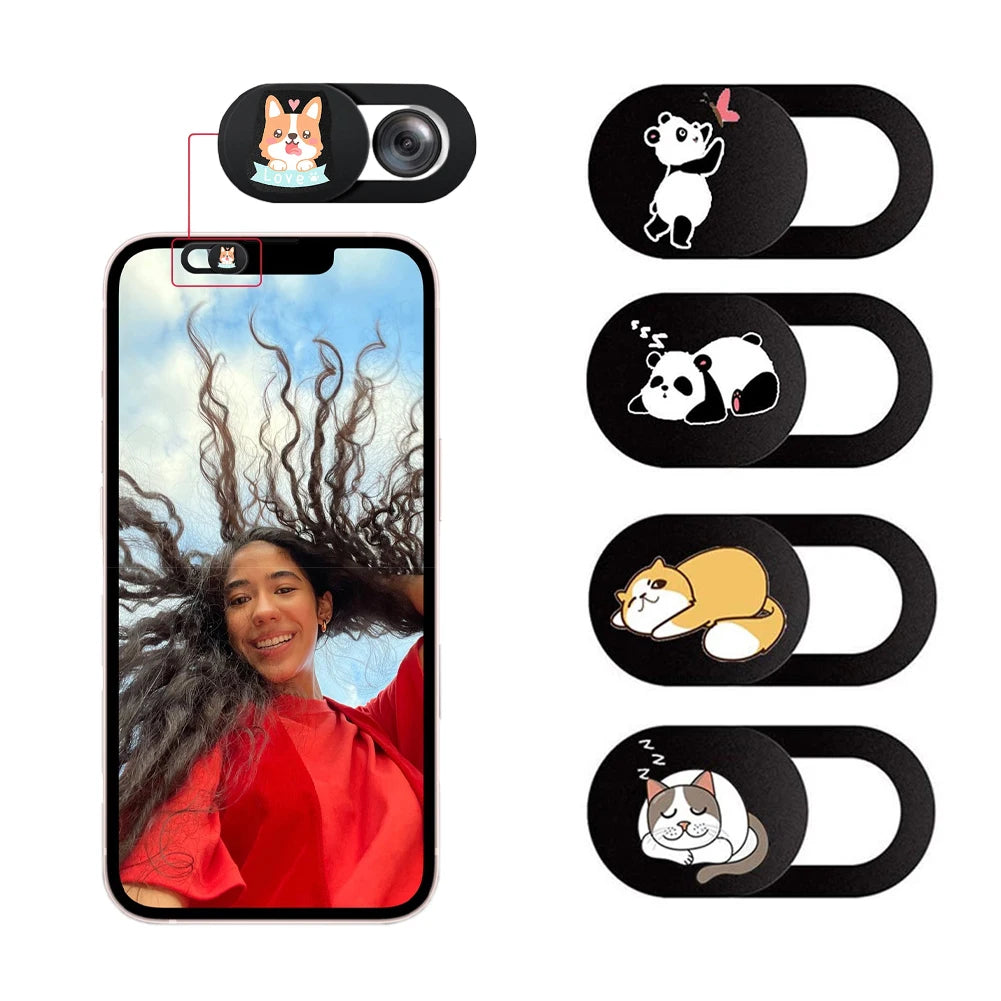 Ultra Thin Webcam Cover Slider | Privacy Camera Cover 1–3 Pack