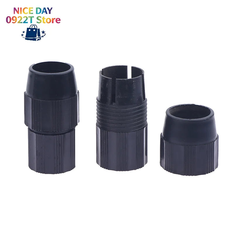 1Pc Plastic Telescopic Tube Connector Dip Net Pole Telescoping Pipe Twist Clamp Fixed Lock For DIY Carbon Fiber Tube@#X Oasis Select