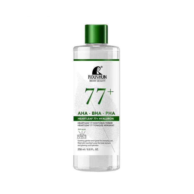 ROUSHUN AHA BHA PHA 77+ Toner 258ml – Hydrating Facial Lotion
