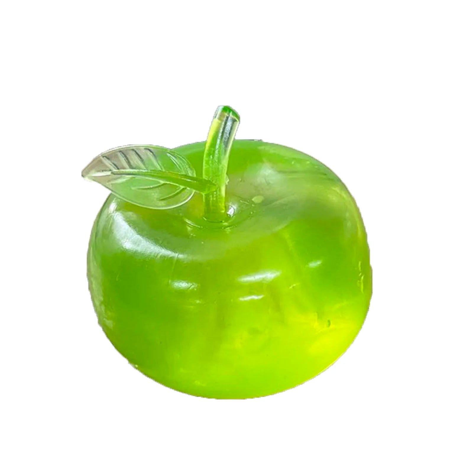 Squishy Green Apple Stress Ball – Fidget Sensory Toy for ADHD Fidget Stress Ball Oasis Select A One Size