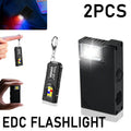 ZHIYU Mini EDC Flashlight 800LM LED COB USB-C Rechargeable