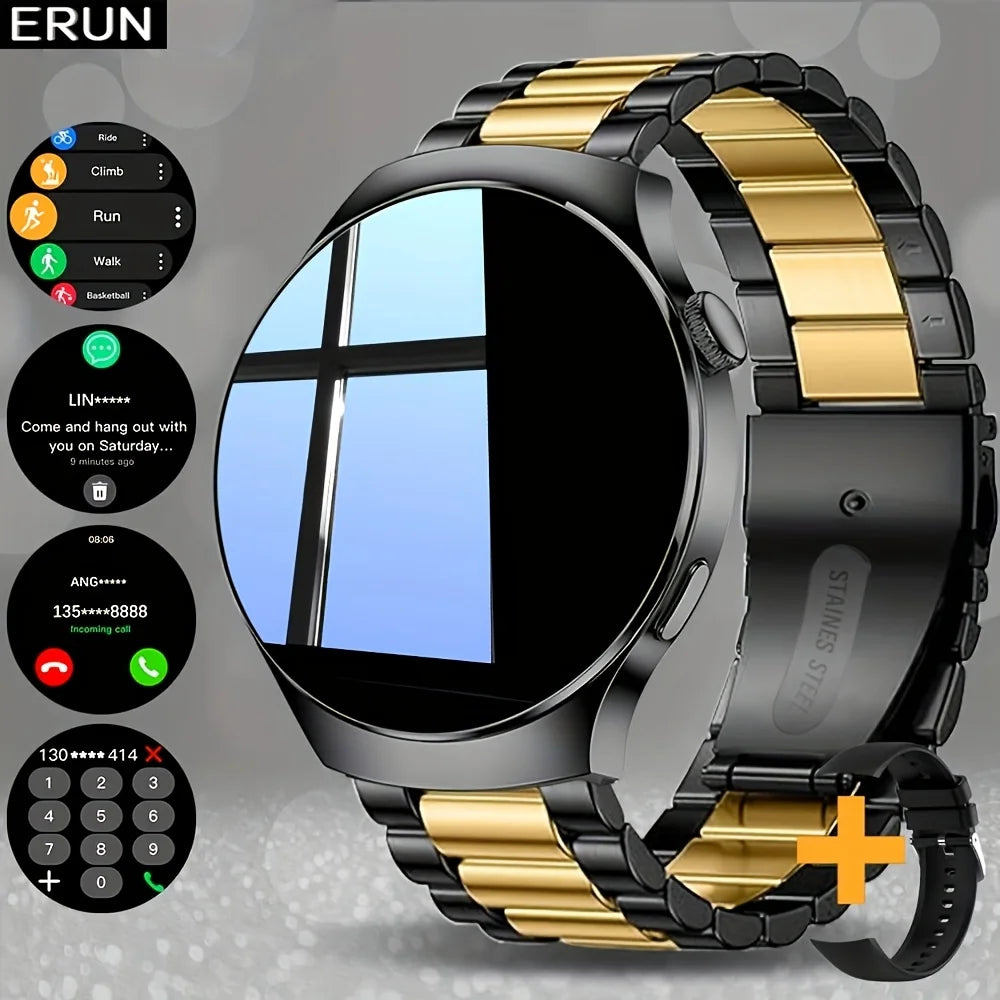 ERUN Smartwatch 1.5" Touch Screen – Call, Sport & Sleep Tracker