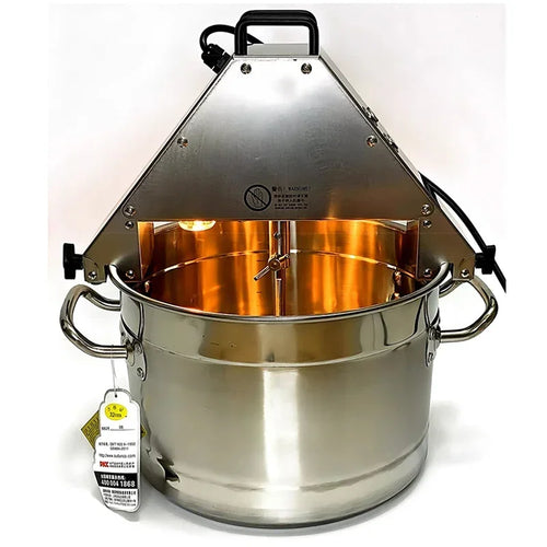 10L Automatic Stir Fry Machine | Food Jam Sauce Mixing Wok 220V Automatic Stir Fry Machine Oasis Select 220V