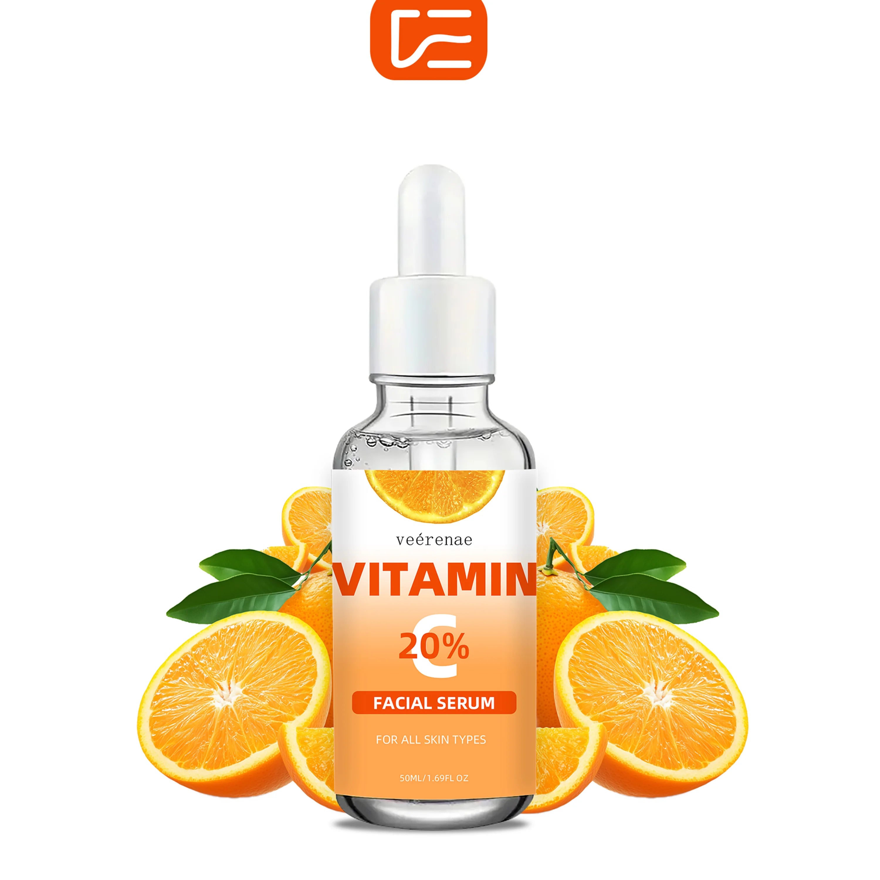 veérenae Vitamin C 20% Facial Serum – Firming & Hydrating