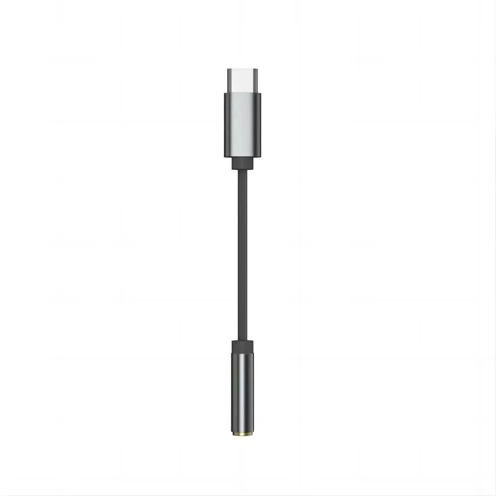 KZ AM01 Type-C to 3.5mm Audio Adapter 32bit/384kHz Hi-Fi DAC + IC Amplifier Dual Chip Earphone Audio Cable Oasis Select KZ-AM01