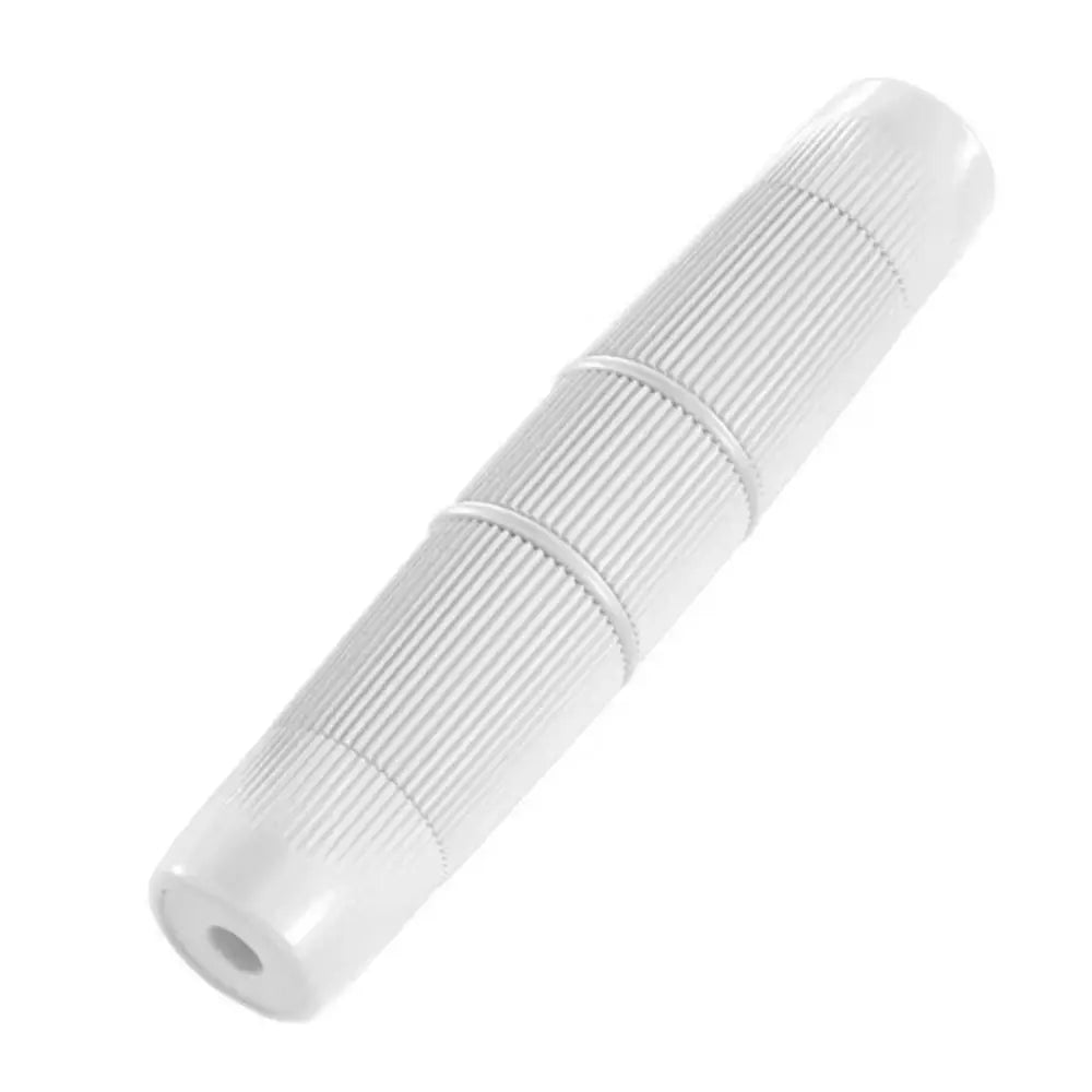 Double Head RJ45 Docking Connector Adapter Female Waterproof IP67 Header Ethernet Network Straight-through Dustproof Oasis Select White