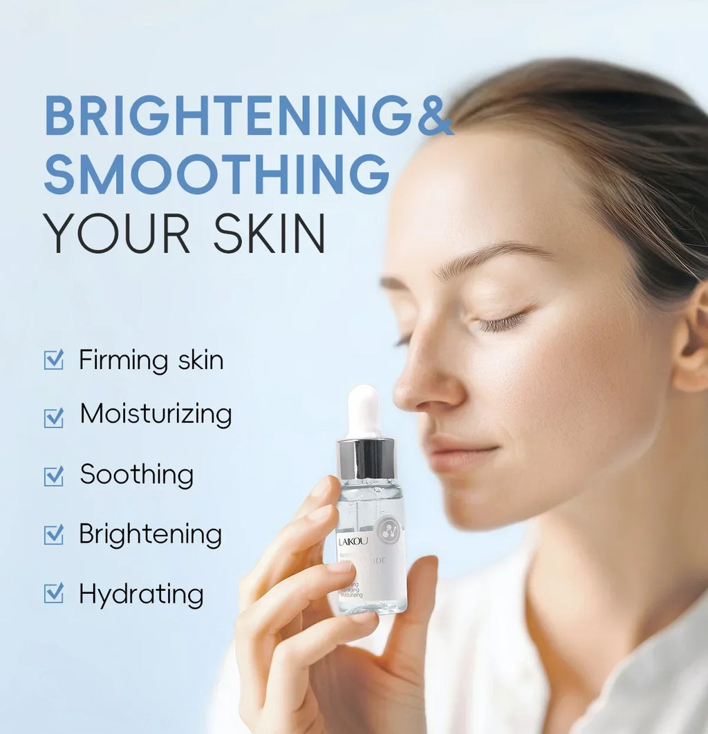 Laikou Nicotinamide Facial Essence Whitening Brightening Deep Moisturizing Facial Skin Essence Korean Skin Care Products 17ml Oasis Select