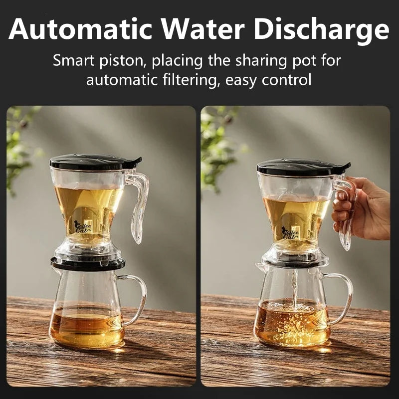 1Set Coffee Filter Soak Hand Brewing Coffee Set Smart Cup Filter Brewing Pot Coffee Maker Drinkwareespr Espresso Accessories Oasis Select