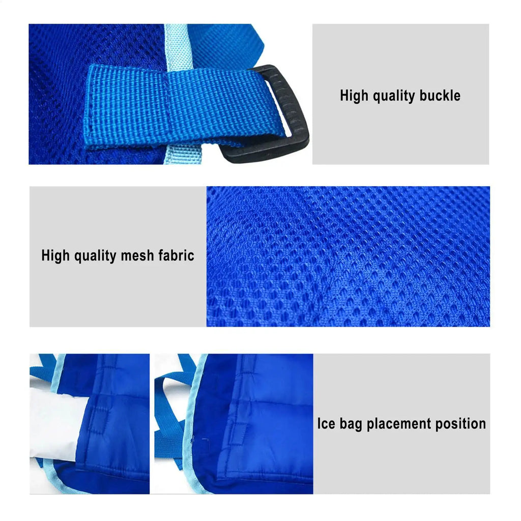 Outdoor Summer Cooling Vest Ice Jacket Water Evaporative Cool Shirt High-Temperature Protective Clothes Sport Camping Supplies Oasis Select