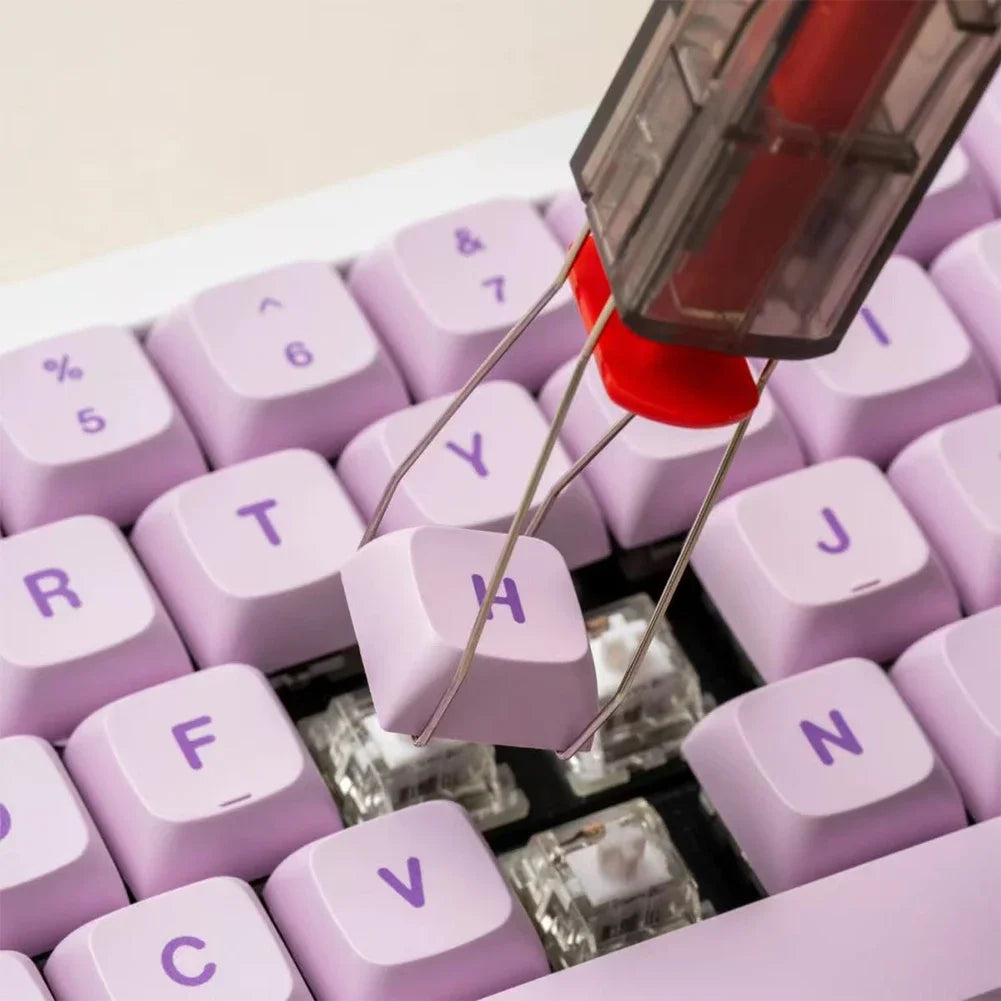 2 in 1 Switches Puller Keycap Puller Customized Hot Swap Keycap Shaft Remover Keyboard Cleaner for Mechanical Keyboards DIY Kit Oasis Select