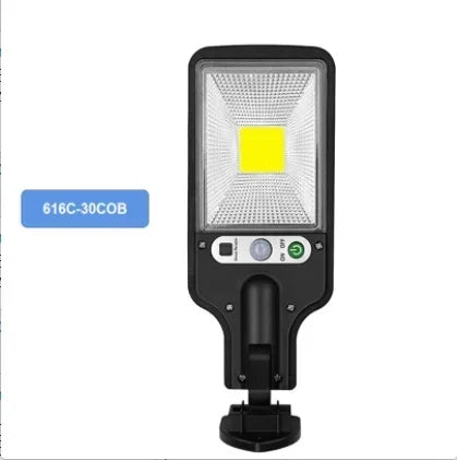 ZHIYU Solar COB LED Wall Light – PIR Sensor, 3 Modes, IP65