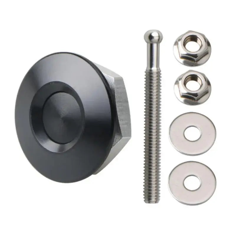 Universal 30mm Push Button Bonnet Hood Pin Lock Clip Kit Quick Latch Release Engine Bonnet Lock Exterior Parts Articles Oasis Select A1