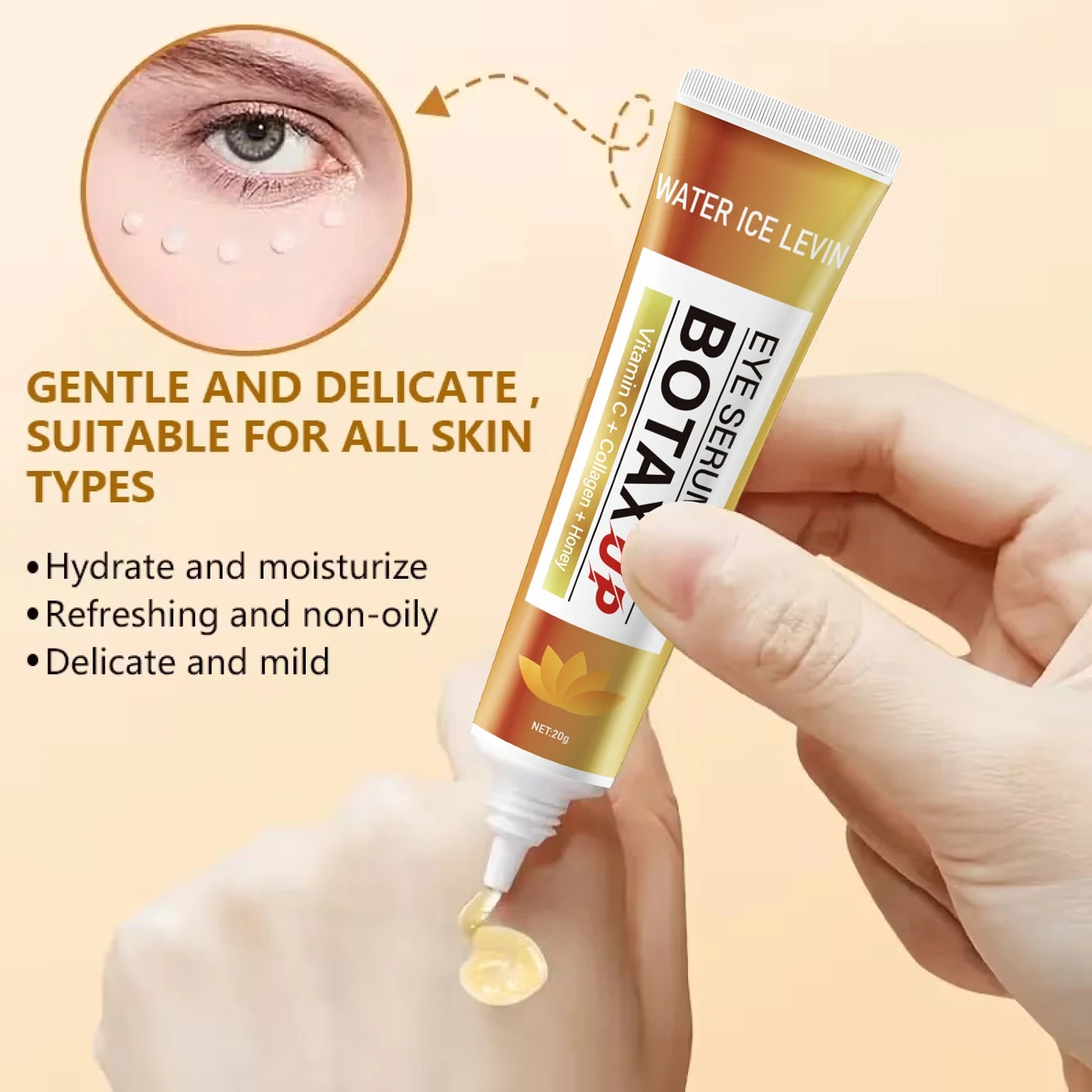 Bee Venom & Caffeine Eye Cream – Dark Circles & Wrinkles Eye Cream Oasis Select