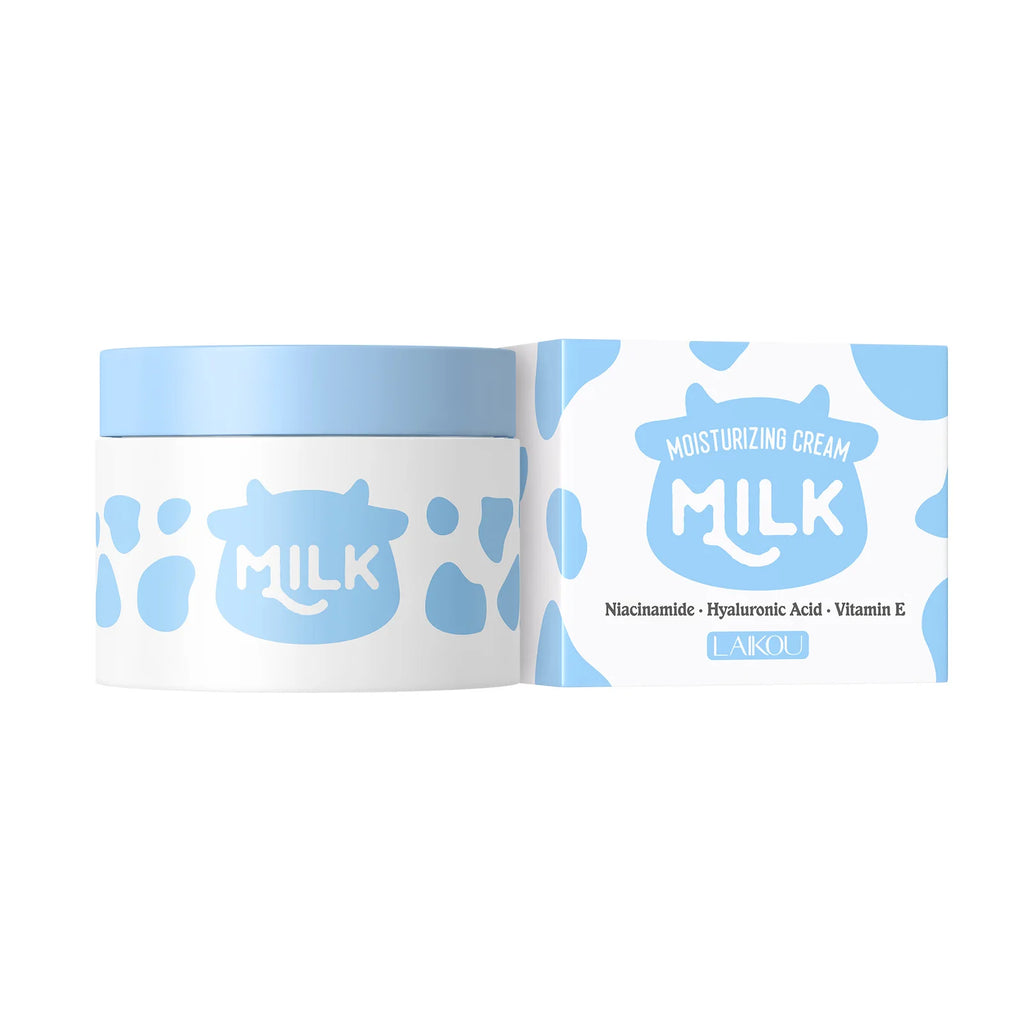 Milk Moisturizing Cream, Hydrating Face Cream for Dry Skin, Nourishing & Smoothing, Day & Night Use, for Men and Women 25g Oasis Select Milk Cream 25g