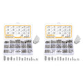 300 Pieces Internal Hex Drive Cup-Point Screws Set 304 Stainless Steel Grub Screw M2.5-M8 Oasis Select Default Title