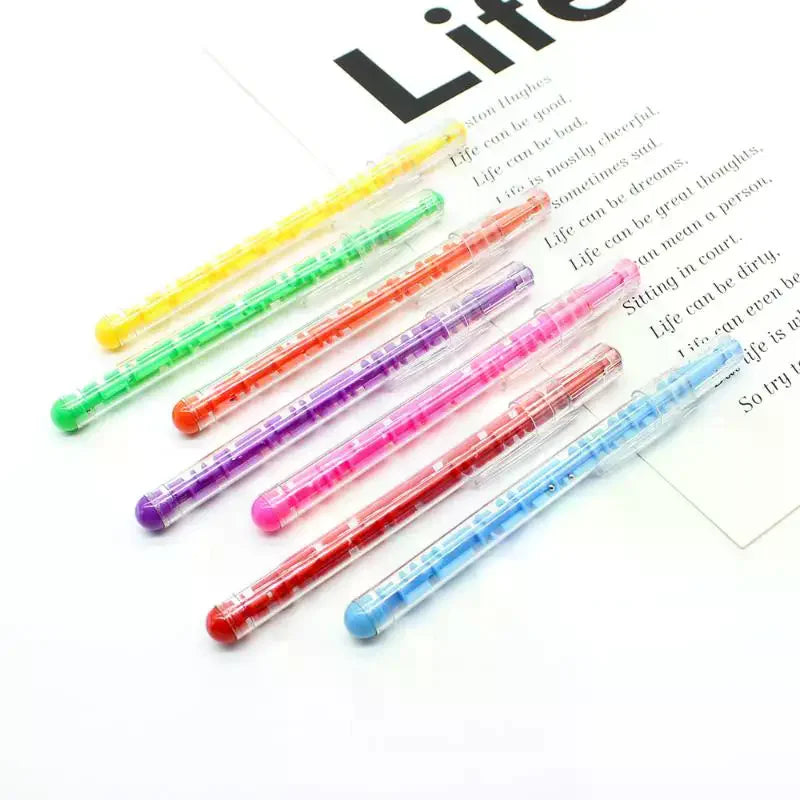 2Pcs Fun Puzzle Game Pen Maze Ballpoint Pen Creative Stationery Stress Relief Writing Tool Unique Gift Oasis Select