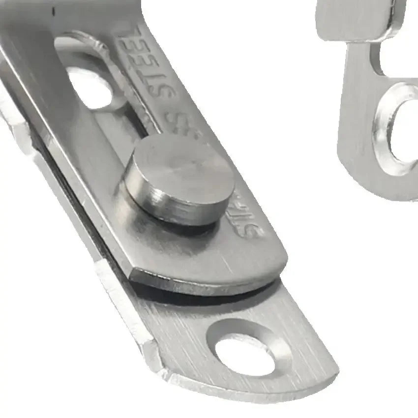 Latch Door Bolt 3Inch Sliding Door Latch 90 Degree Sliding Lock Cabinet Drawer Room Small Pet Cage Accessories