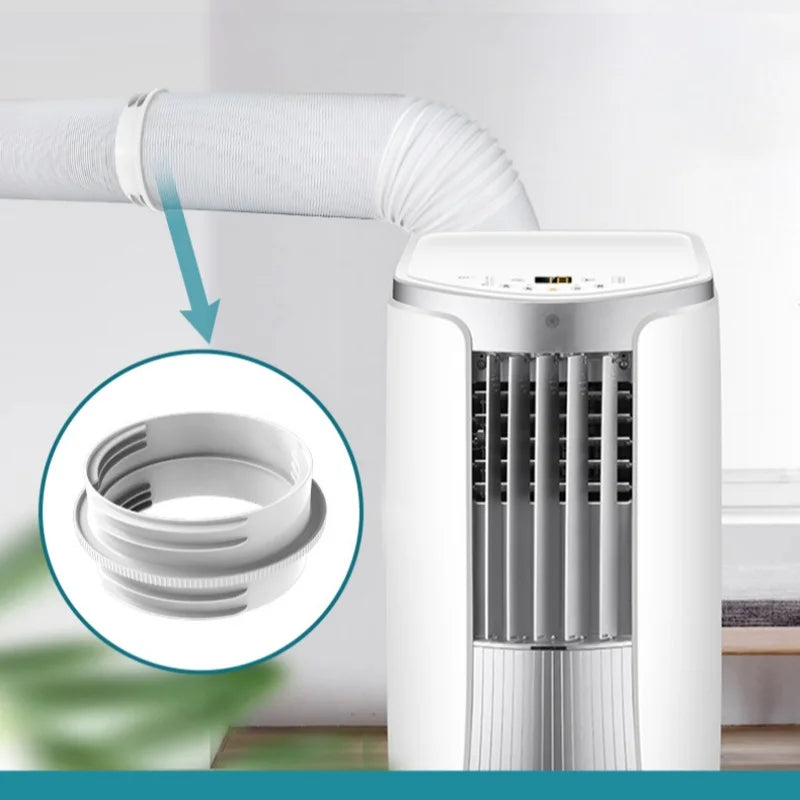 13/15cm Portable AC Exhaust Hose Adapter & Window Vent Connector