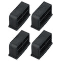 4pcs Ladder Feet Rubber Pad Non-slip Feet Attic Ladder Leg Protector Ladder Feet Covers Stabilizers Accessories Oasis Select 4pcs