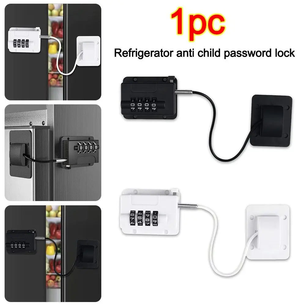 Anti-pinch Hand Safety Lock No Drilling Adjustable Cabinet Lock Unisex Protection Window Digital Password Lock for Home Oasis Select