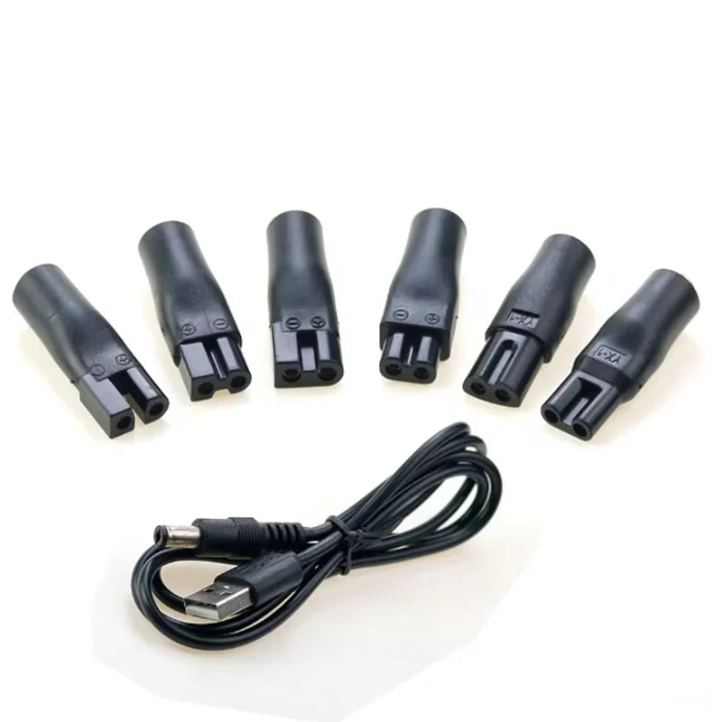 Electric Hair Clippers Electric Shaver Shaving Machine Power Wire USB Adapter Charger USB Charging Plug Cable Power Cord Oasis Select